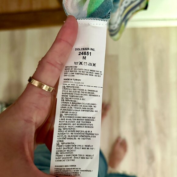 NWOT Simply Art Dolcezza: Orangerie 4 Corners Maxi Dress - Medium - Picture 15 of 15